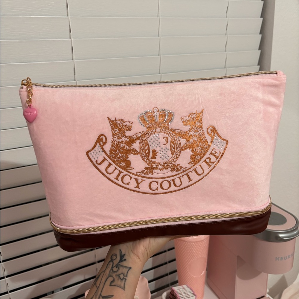Juicy Couture Pink Velvet Bag